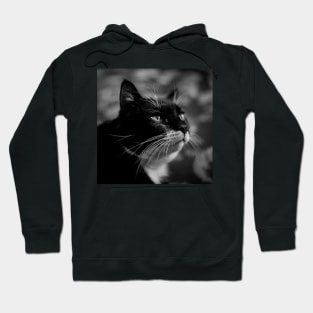 Monochrome Tomcat Hoodie